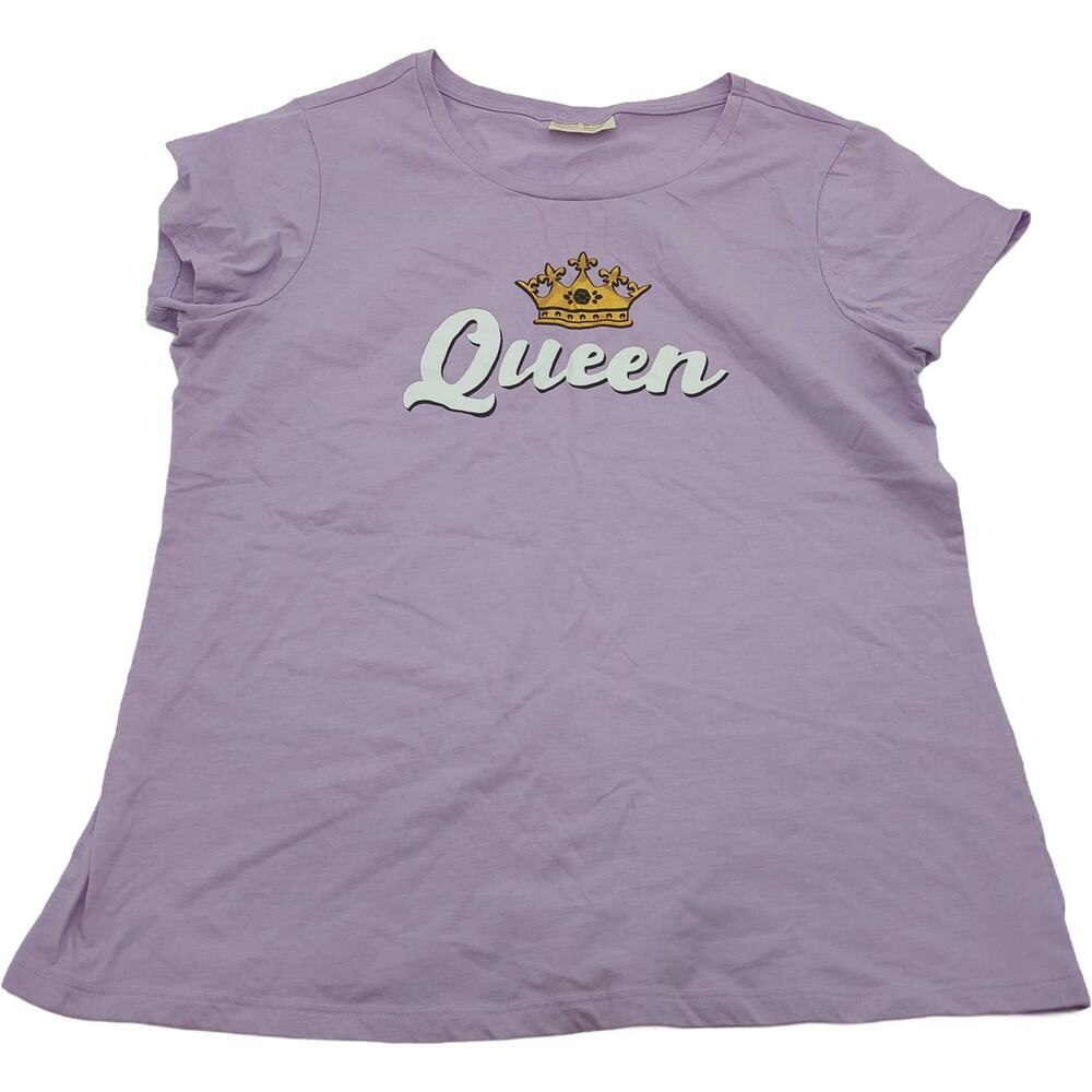 bobbie brooks XL‎ Purple Queen Graphic Tee